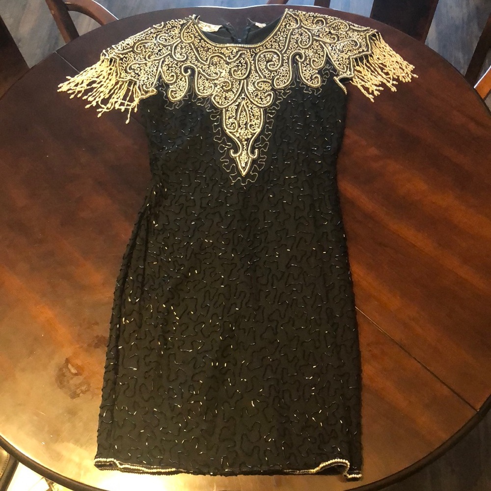 Gorgeous vintage beaded dress